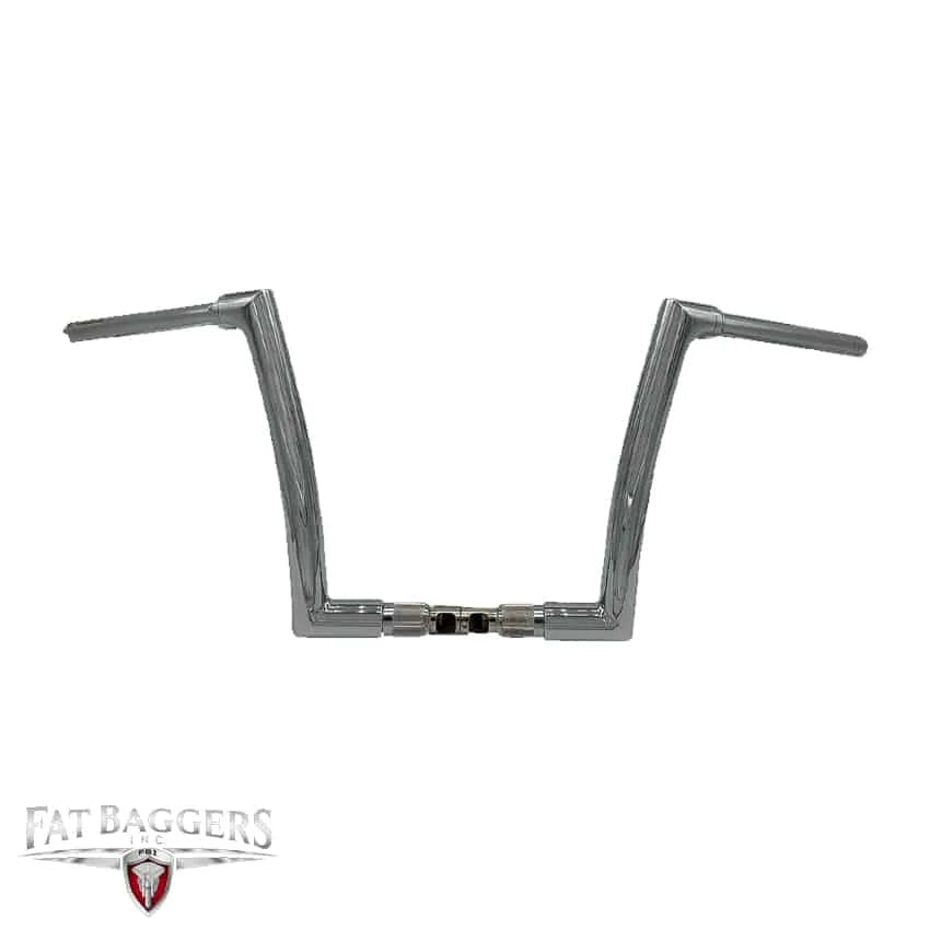 FAT BAGGERS – 1-1/2" EZ Install Flat Top Styr – Chrome