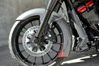 T&S Wrapper Front Fender for Stock 17-19" Wheels Touring 1996-2013