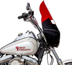 Klock Werks Kolor Flare Windshield 15" Road Warrior Red