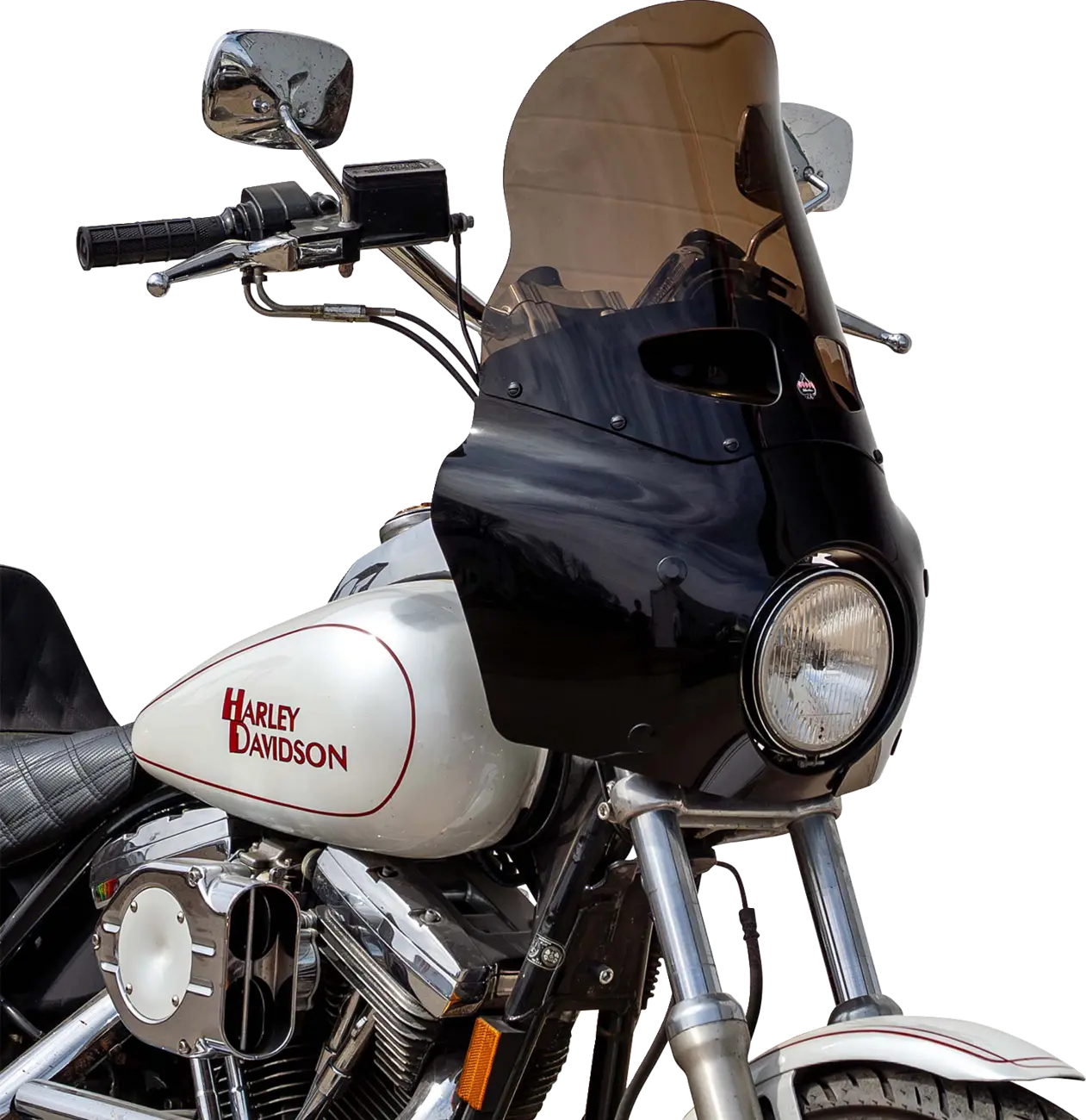 Klock Werks Kolor Flare Windshield 15" Road Warrior Bronze