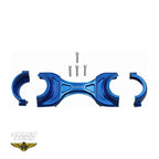 Arlen Ness Method forgaffel afstiver i 39mm & 49mm til Harley Davidson Dyna, Softail & Sportster – Blå