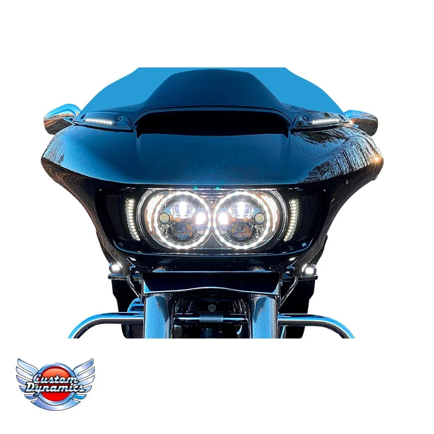 Custom Dynamics – Dynamisk LED til Road Glide Vindskærm