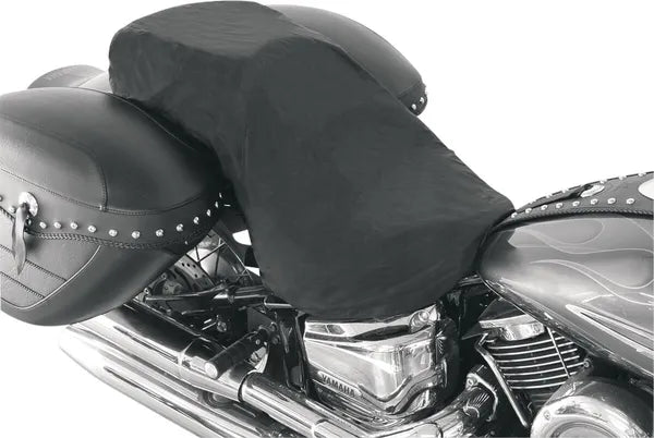 Rain cover for touring seat without driver's backrest