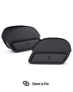 32L - Pantheon Large Hard Mount Shock Cutout Saddlebags for Harley Dyna Street Bob FXDB/I