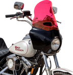 Klock Werks Kolor Flare Windshield 15" Road Warrior Pink Ice
