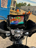 Carpuride – W502B Trådløs Apple Carplay/Android Auto vandtæt skærm til BMW motorcykel