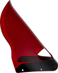 Klock Werks Kolor Flare Windshield 15" Road Warrior Red - right side