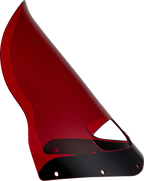 Klock Werks Kolor Flare Windshield 15" Road Warrior Red - right side