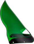 Klock Werks Kolor Flare Windshield 15" Road Warrior Green - right side