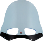 Klock Werks Kolor Flare Windshield 15" Road Warrior Blue Ice - front