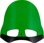 Klock Werks Kolor Flare Windshield 15" Road Warrior Green - front