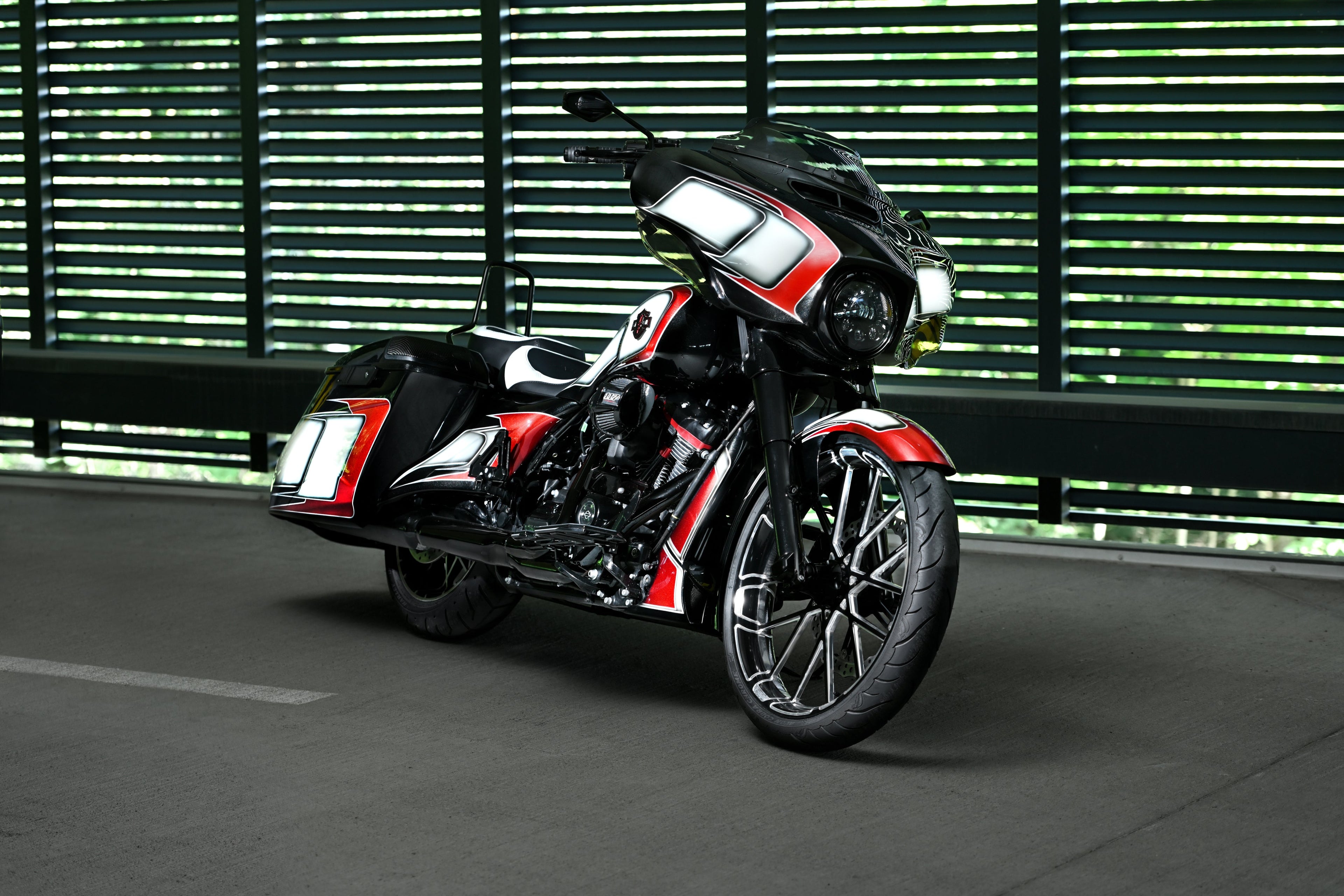 7.5" Tinted Windshield for Harley Davidson FLH 2014-2023