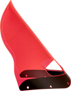 Klock Werks Kolor Flare Windshield 15" Road Warrior Pink Ice - right side