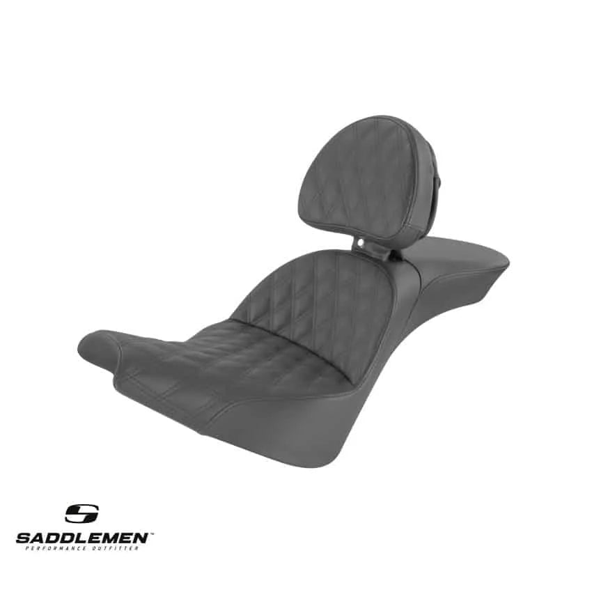 Saddlemen Explorer LS Sæde til Softail Street Bob FXBB/S, Standard FXST 2018-2024