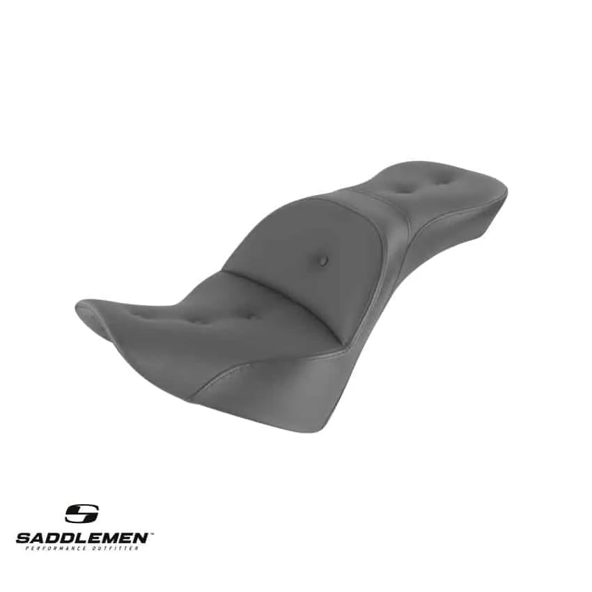 Saddlemen Explorer RoadSofa Sæde til FLDE, FLHC/S & FLSL – Softail Deluxe, Slim & Heritage Classic 2018-2024