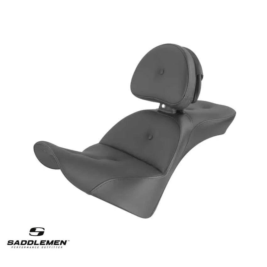 Saddlemen Explorer RoadSofa Sæde til FLDE, FLHC/S & FLSL – Softail Deluxe, Slim & Heritage Classic 2018-2024