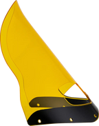 Klock Werks Kolor Flare Windshield 15" Road Warrior Yellow - right side