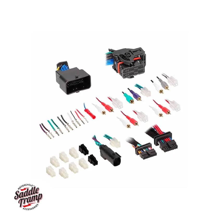 Saddle Tramp – Plug&Play-forstærker ledningsnet – passer på H-D SG/EG/RG/TRK (2014-2024)
