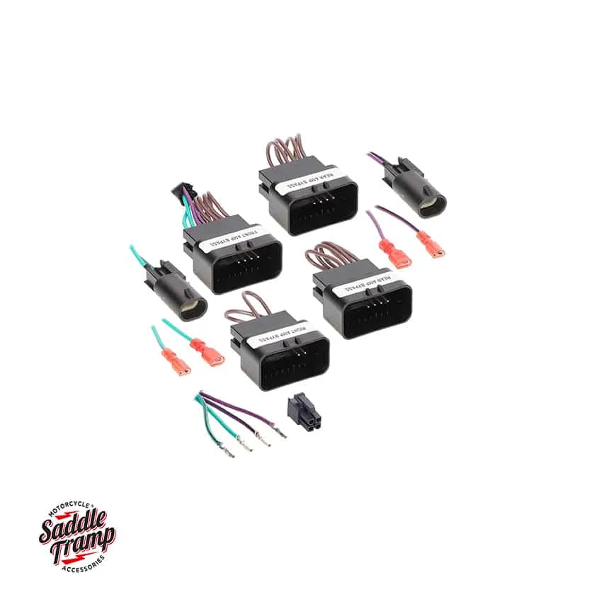 Saddle Tramp – CVO Amp Bypass ledningsnet for/bag – passer til H-D FLH/FLHT (2014-2024)