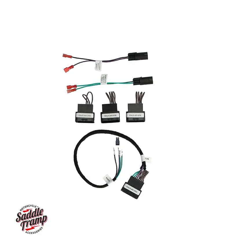 Saddle Tramp – CVO Amp Bypass ledningsnet for/bag – passer til H-D FLH/FLHT (2014-2024)