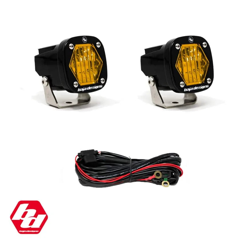 BAJA DESIGNS – S1 Sort Universal LED Ekstralygter