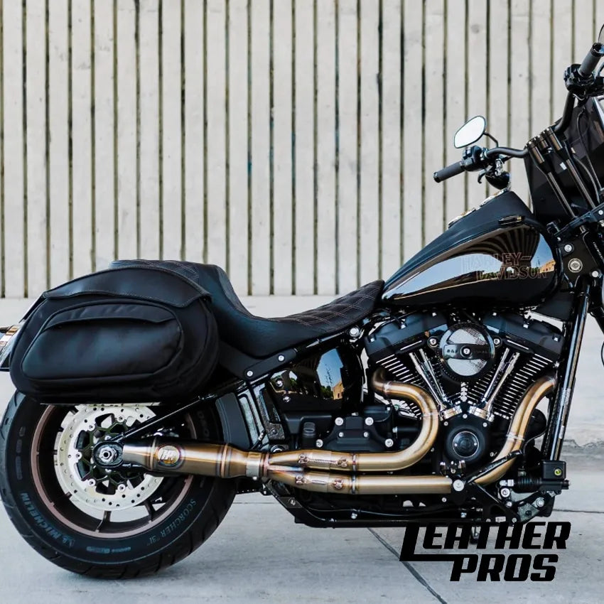Leather Pros – EZ-Mount V3 Sidetaske – Softail M8 (2018-2024)