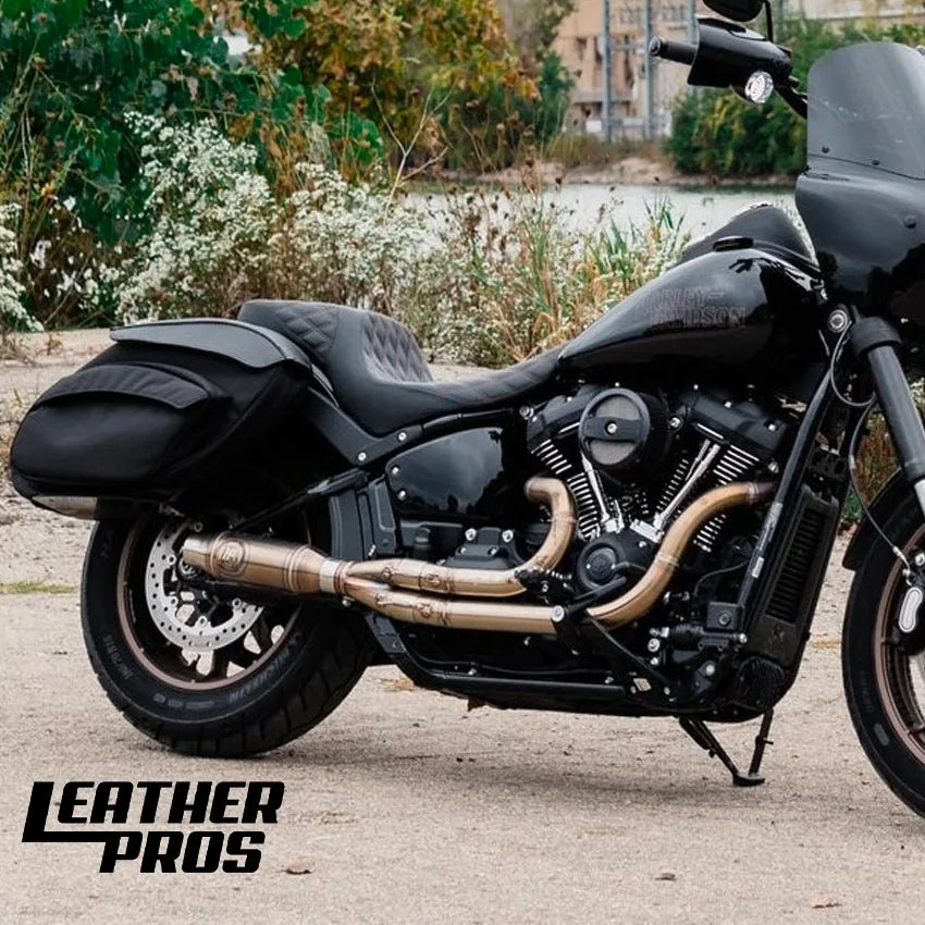 Leather Pros – Retro Series V3 Sidetaske – Softail M8 (2018-2024)