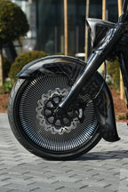 "El Cabron" Chicano style Front Fender for 23" Wheel Softail 2000-2017