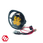 DOMINATOR MC - Baja Designs LP4 LED forlygte med glascover til Harley-Davidson Low Rider ST