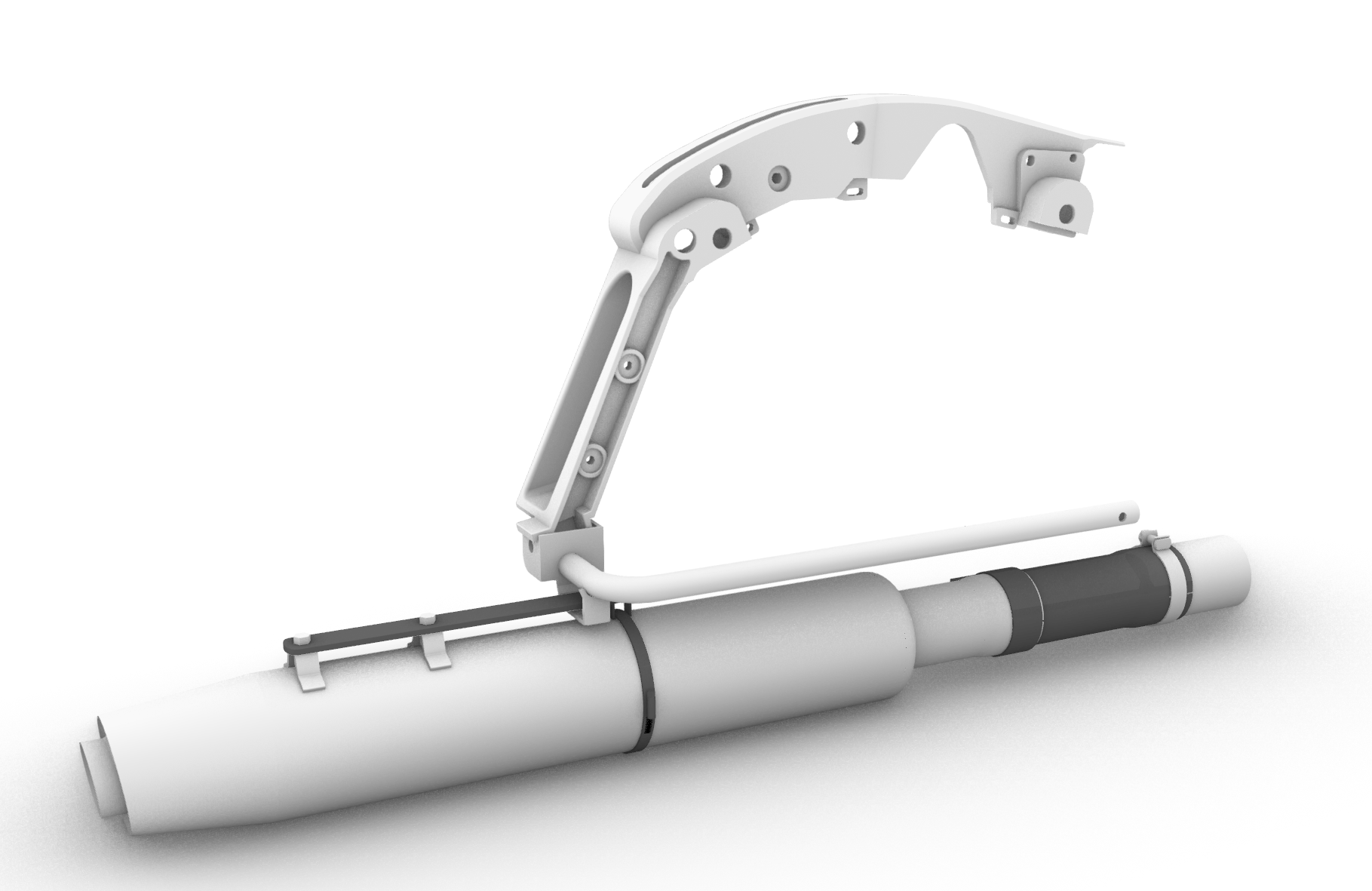 Exhaust extension kit for Harley Davidson Touring Milwaukee-8 2017-2021 models