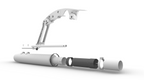 Exhaust extension kit for Harley Davidson Touring Twin Cam models