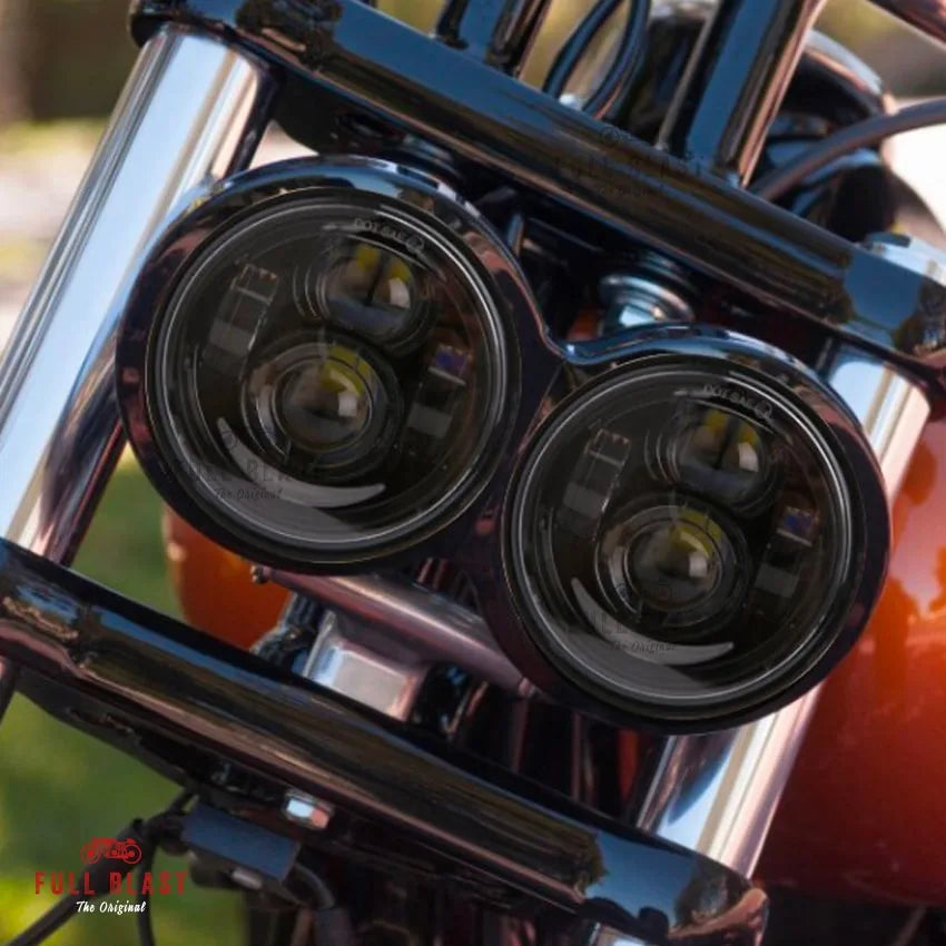 Full Blast LED Forlygter til Dyna Fat Bob (2008-2017)