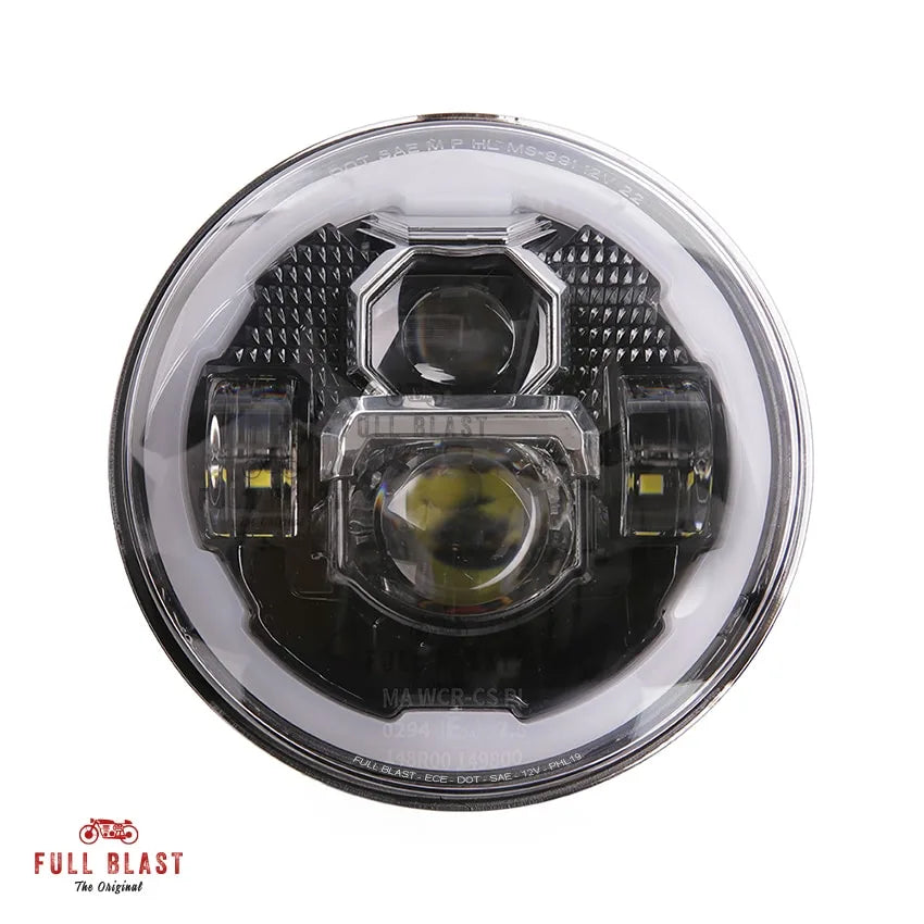 Full Blast LED Forlygte 7" – 7021