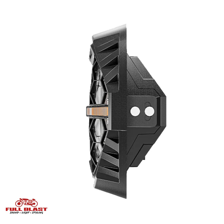 Full Blast LED Forlygte til Harley-Davidson Street Glide & Electra Glide (1998-2023) honeycomb – E-Mærket & Godkendt