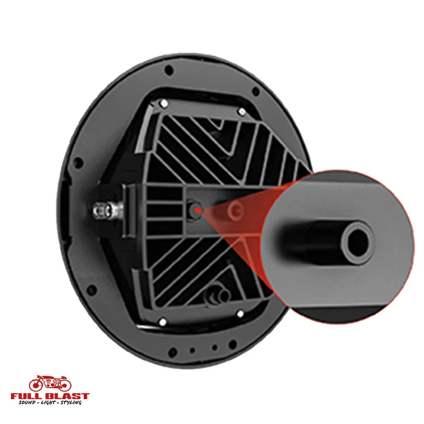 Full Blast LED Forlygte til Harley-Davidson Street Glide & Electra Glide (1998-2023) honeycomb – E-Mærket & Godkendt