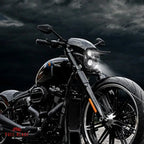 Full Blast LED Forlygte til Softail Breakout (2018-2022)