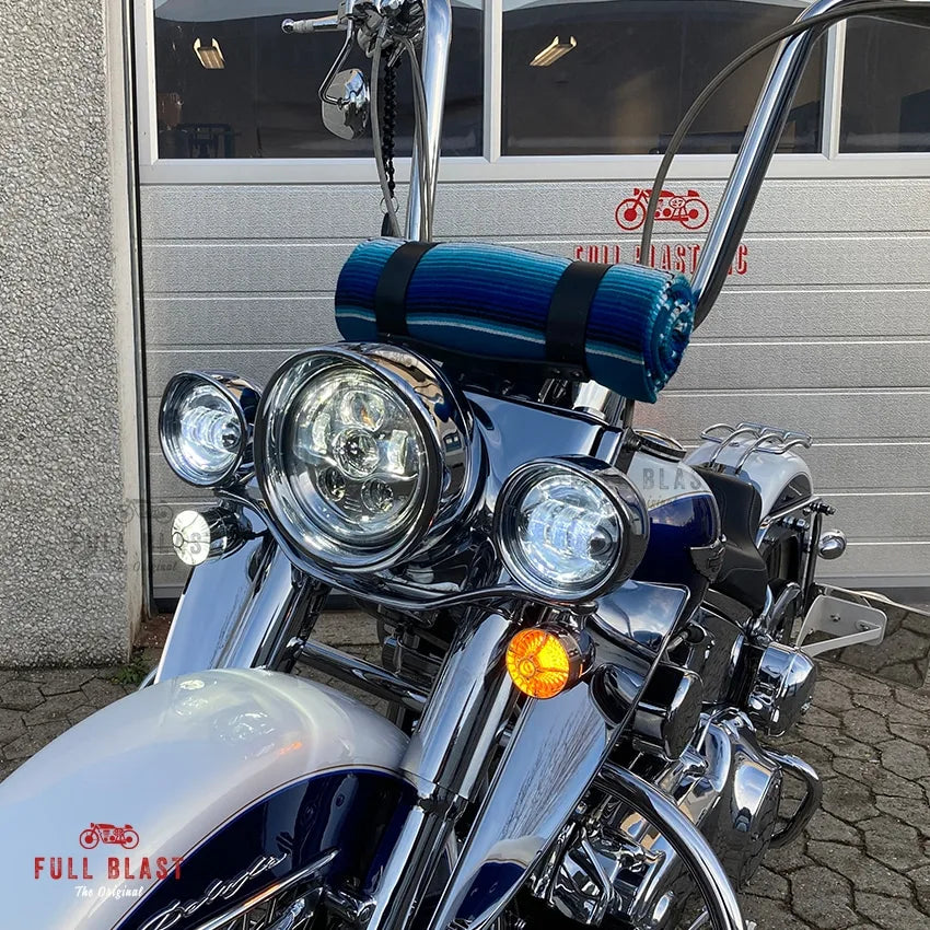 LED Indsats med blinklys og postionslys til Harley-Davidson Originale Bullet Huse (2003+)