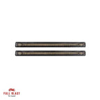 LED Baglygter til sidetasker med rødt positionslys, bremselys og rullende gult blinklys til Touring 1998-2014