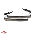 LED Baglygter til sidetasker med rødt positionslys, bremselys og rullende gult blinklys til Touring 1998-2014