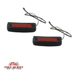 LED Baglygter til sidetasker med rødt positionslys, bremselys & blinklys til Harley-Davidson Street Glide og Road Glide 2024+