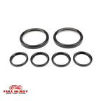 FULL BLAST – Sorte Trimringe til Electra/Street Glide