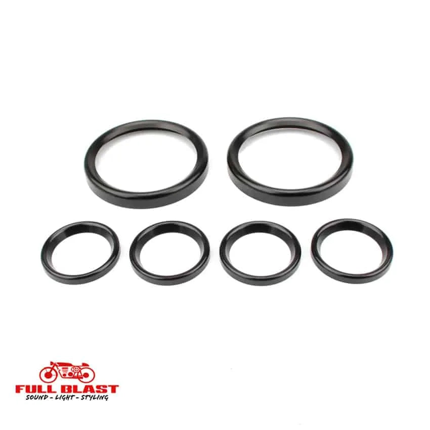 FULL BLAST – Sorte Trimringe til Electra/Street Glide