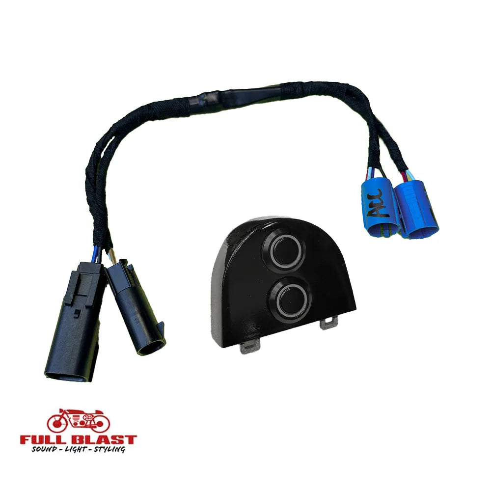 FULL BLAST Soft-Touch tændingspanel til Harley-Davidson Street Glide & Electra Glide 2014-2023