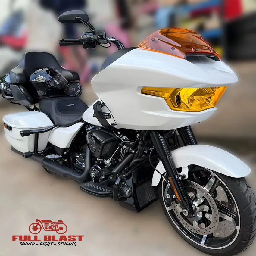 Forlygteglas til Harley-Davidson Road Glide 2024+ i Orange