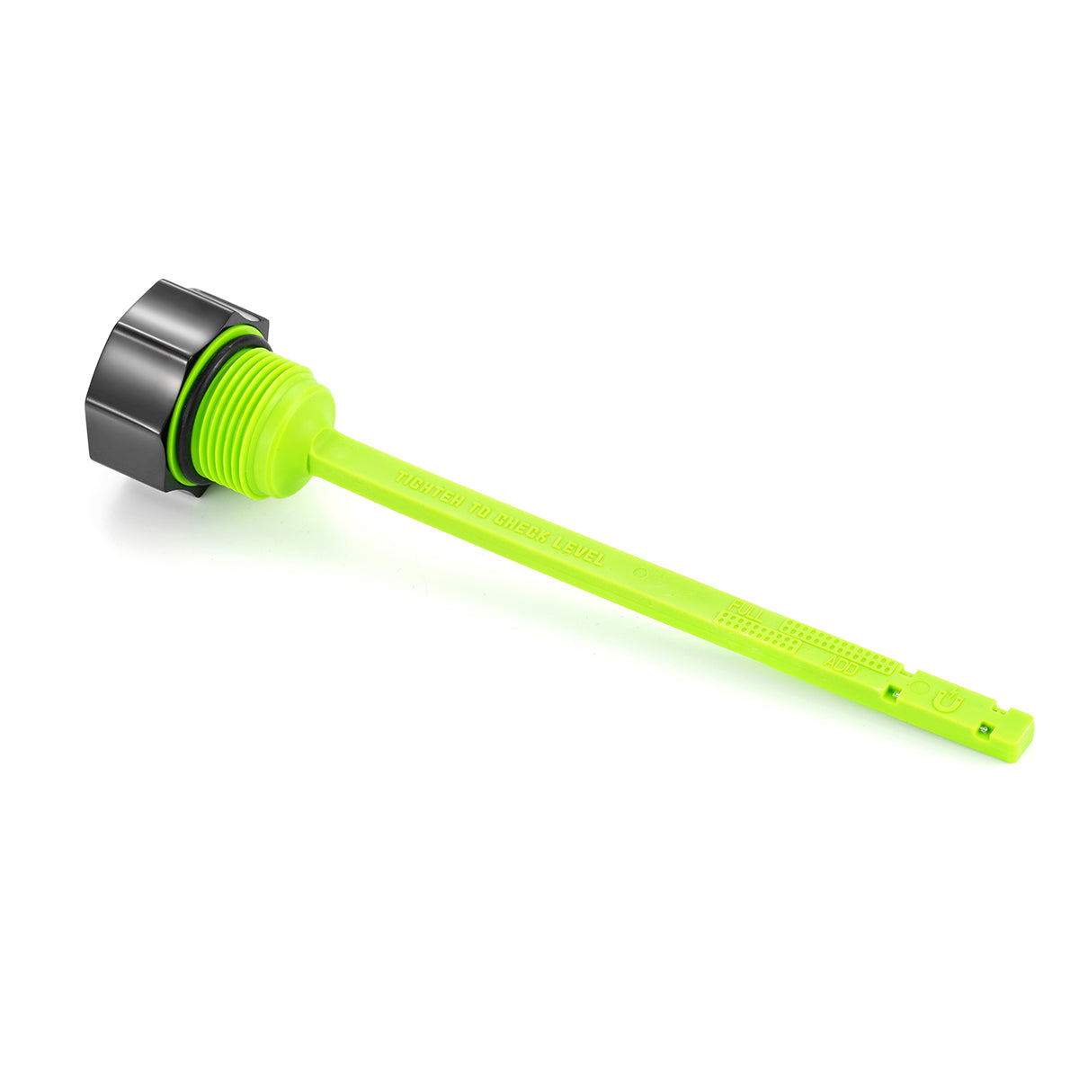 Magnetisk Stål Motor Oliepind til Indian PowerPlus (2020-2024) - Buet Sort