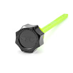 Magnetisk Stål Motor Oliepind til Indian PowerPlus (2020-2024) - Buet Sort