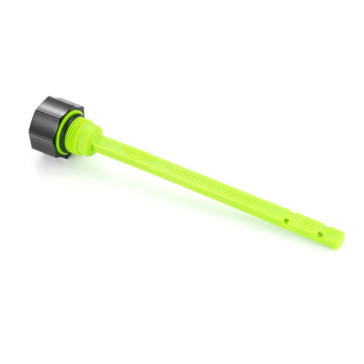 Magnetisk Stål Motor Oliepind til Indian ThunderStroke (2014-2017) - Buet Sort