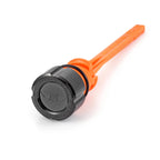 Stål Motor Oliepind til Harley-Davidson M8 Softail (2018-2025) - Rillet Sort