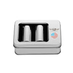 Harley-Davidson Rustfri Stål Rød Hvid & Blå Amerikansk Flag Docking Covers