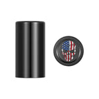 Harley-Davidson Rustfrit Stål/Sort Rød Hvid Blå Amerikansk Flag Kraniet Docking Hardware